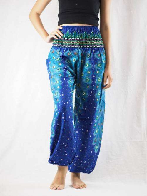 Gypsy Pants, harem pants, Funky Thai Pants, Beach, Aladdin pant, indie, summer Hippy, elastic waist,