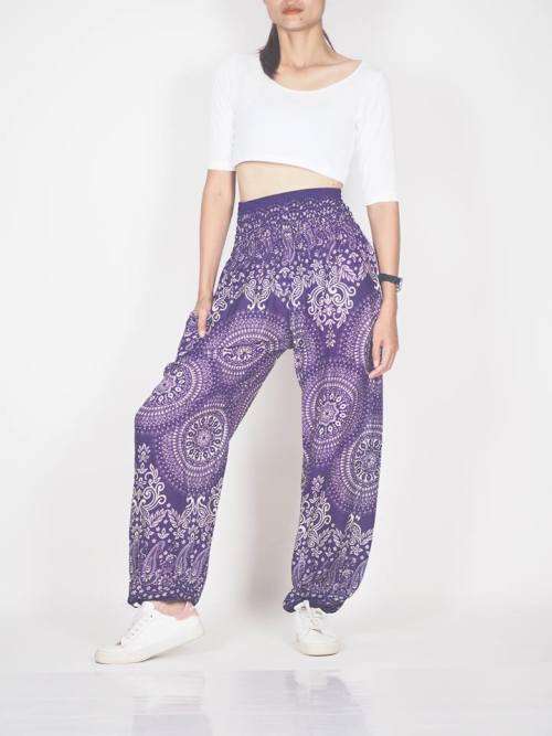 Gypsy Pants, harem pants, Funky Thai Pants, Beach, Aladdin pant, indie, summer Hippy, elastic waist,