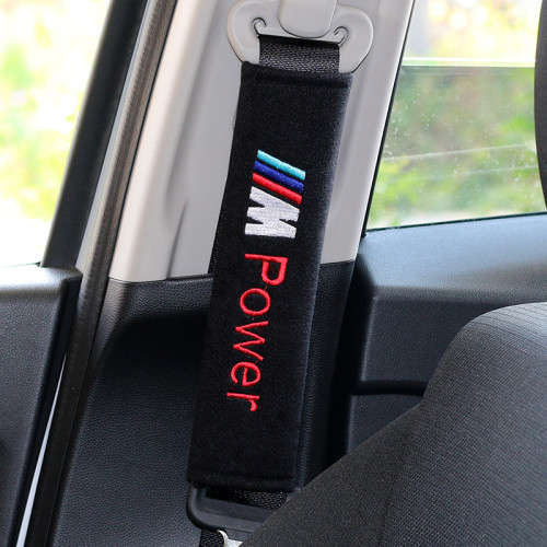 Seat belt cover for BMW (M Power) 2 pc