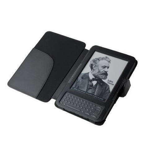 Kindle 3 Black leather case