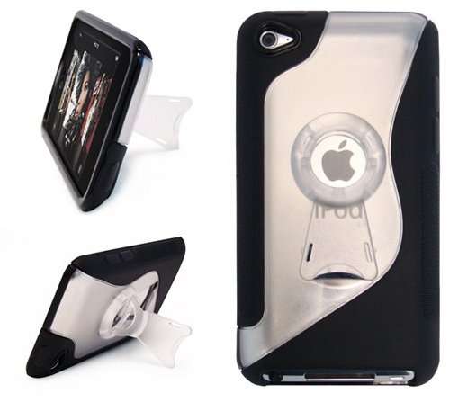 Ipod touch 4th generation case with stand +FREE SCREEN PROTECTOR**