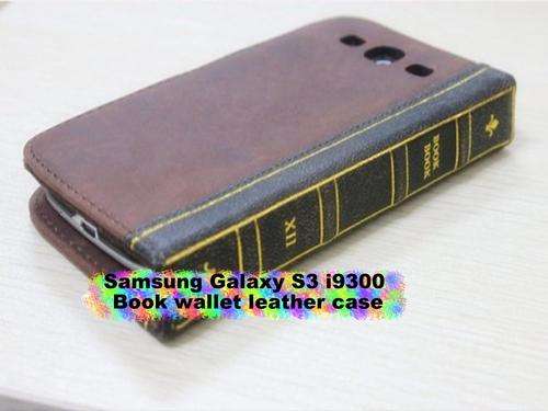 Samsung Galaxy S3 i9300 all in one vintage leather book case wallet + FREE SCREEN PROTECTOR