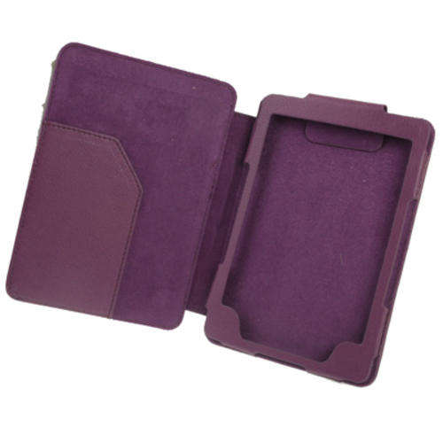KINDLE 4 purple leather case