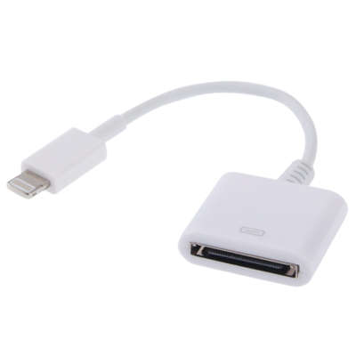 Iphone 5. Ipad Mini, Ipad 4 Lighting to 30 pin  adapter converter