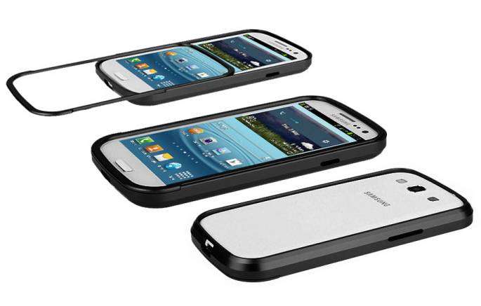 Samsung Galaxy S3 Mini i8190 Metal Aluminium Bumper Case*Available in 6 Colours