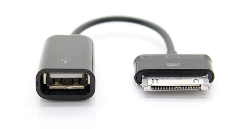 Samsung galaxy tab 10.1 P7500/P5100 and 8.9 P7300, P3100, P6200 usb otg cable