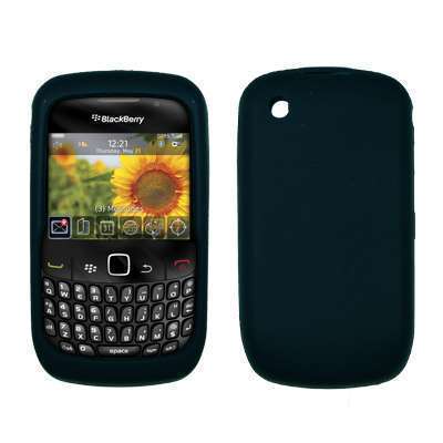 SILICONE COVER FOR BLACKBERRY 8520/9300 (DARK BLUE)