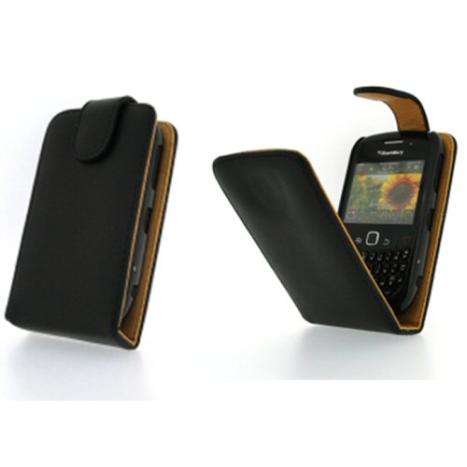BLACKBERRY 8520 LEATHER FLIP POUCH