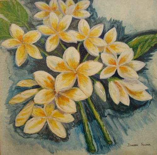 Original acrylic painting (300x300x18mm) by Doreen Fourie