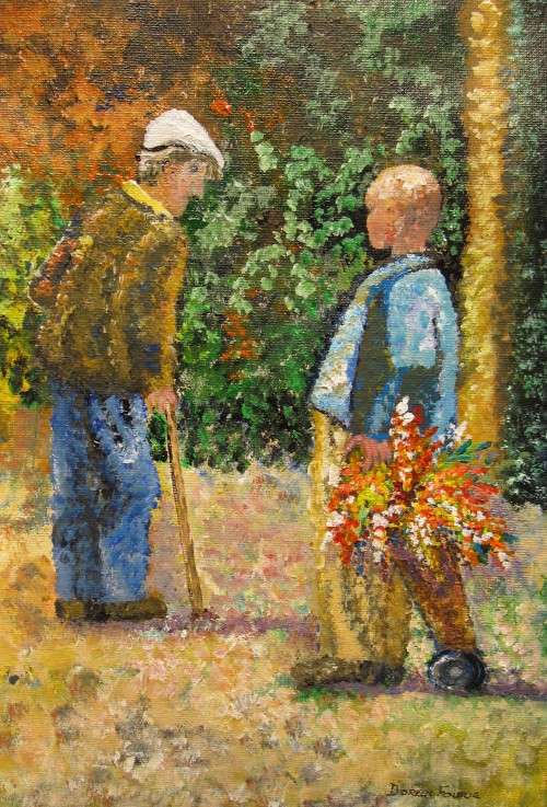 Original acrylic painting (210x300mm) by Doreen Fourie