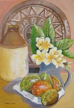 Original acrylic painting (418x291x18mm) on canvas sheet by Doreen Fourie