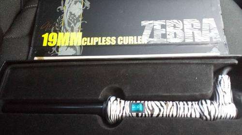Mica Beauty Zebra Clipless Curler