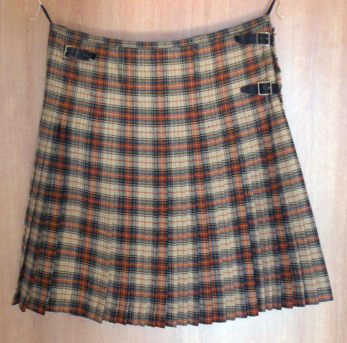 Vintage Scottish Kilt, Stewart Dress Tartan - AWESOME!!