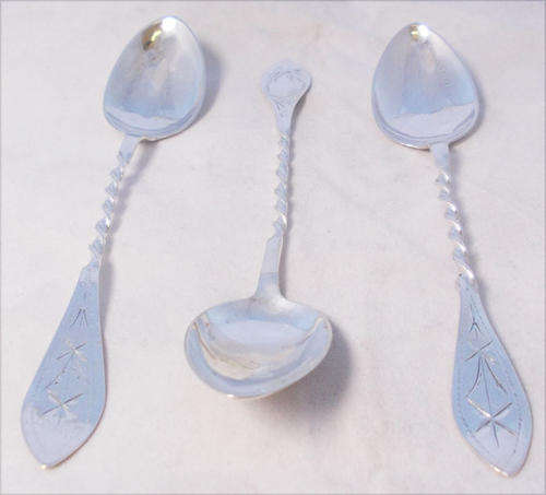 Assorted Silver Teaspoons
