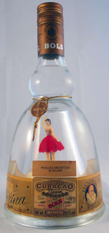 Bols Ballerina Bottle Full and Working! Very RARE!!!