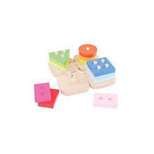 4 Shape Wooden Stacker