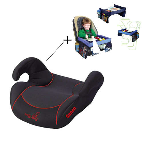 Baby Booster Seat + Free Snack Tray
