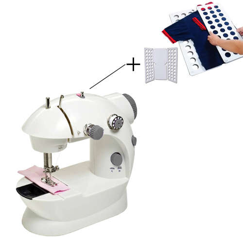 Mini Sewing Machine + T-Shirt Folder