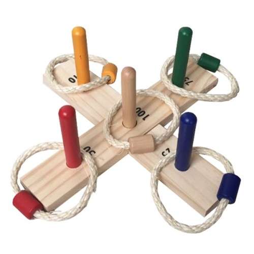 Wooden Quoits Game