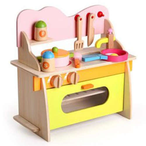 Wooden  - Kitchenette with Stove