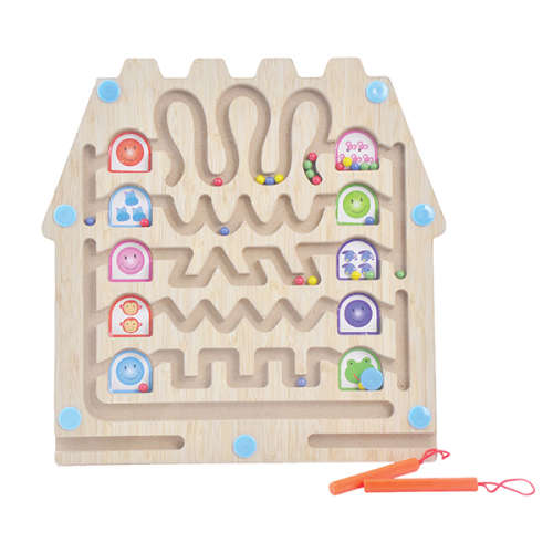 Wooden Magnetic Maze