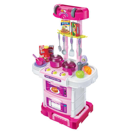 Pull-Along Kitchen Trolley Set