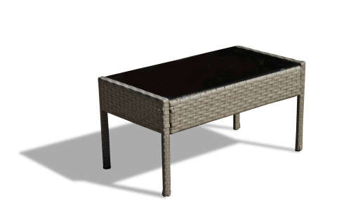 Rattan Miami -  4pc Grey/ Cream
