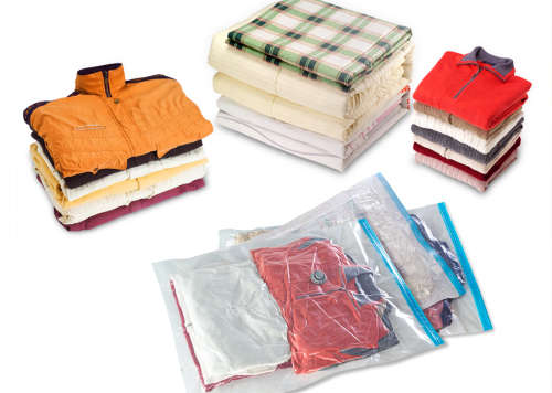 Flat Vacuum storage bag 4pcs