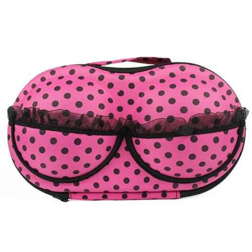 Bra Organiser - Dark Pink Spot BUY 1 GET 1