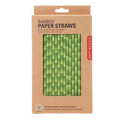 Bamboo Paper Straws
