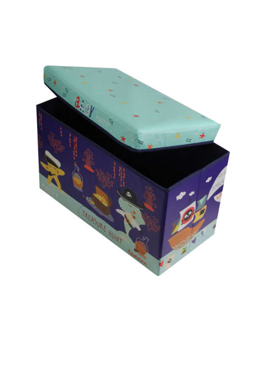 Kids Storage Ottoman & Beauty Suitcase COMBO