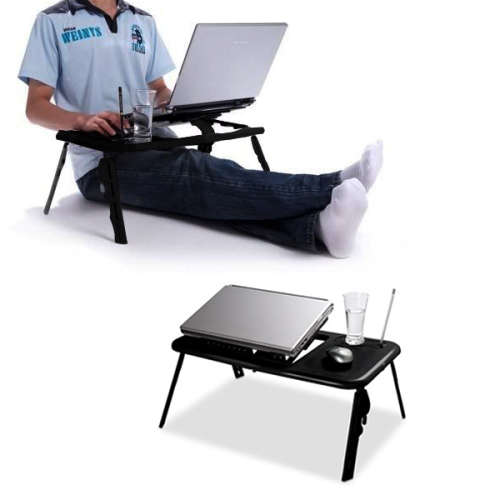 E Table - Black