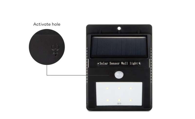Solar Sensor Wall Light