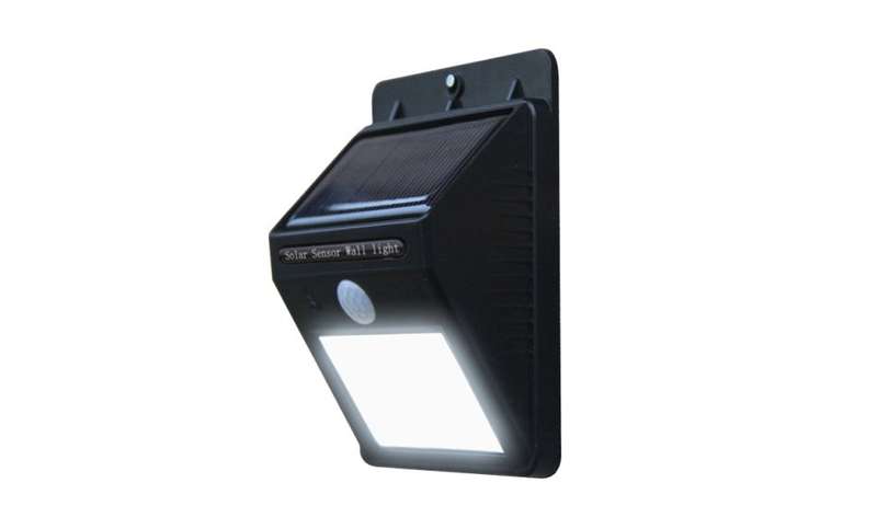 Solar Sensor Wall Light