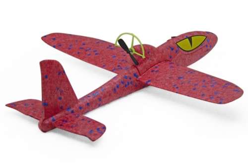 Glider Plane - Red, Black or Blue