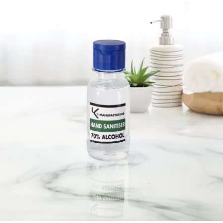Waterless Pack Of Five - 250ml Alcohol Hand Sanitiser