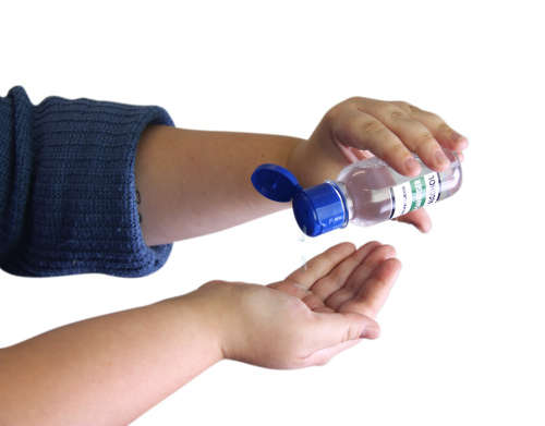 Waterless Pack Of Five - 250ml Alcohol Hand Sanitiser
