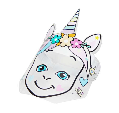 Kids  DIY Sticker Safety Shield - Unicorn