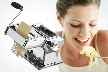 Chrome Body Pasta Machine
