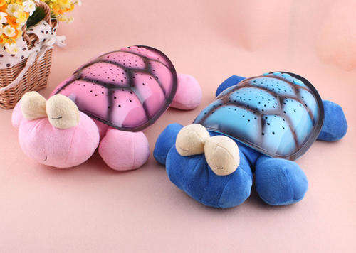 Musical Turtle Night Light | Pink or Blue
