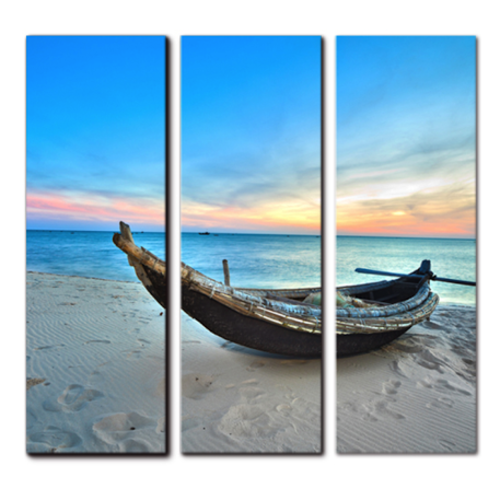 Boat canvas print