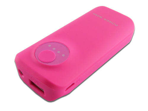 Power Bank- 4400 Mah - Pink