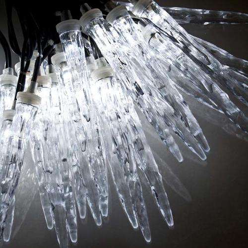 Solar Icicle Lights