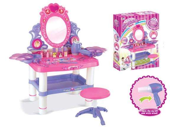 Girls Dressing Table with Stool