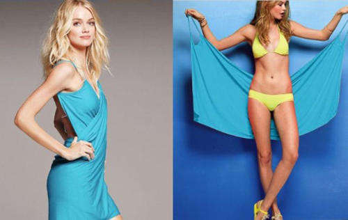 Beach Dress- Blue