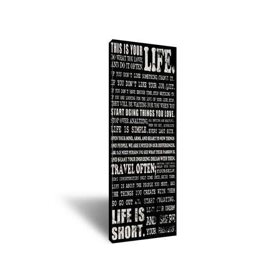 Canvas - Life is Short