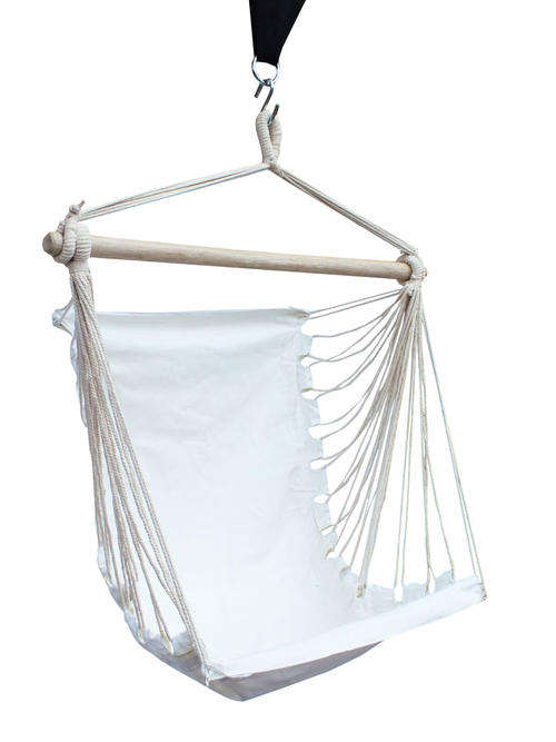 Hammock Chair & Hook - White