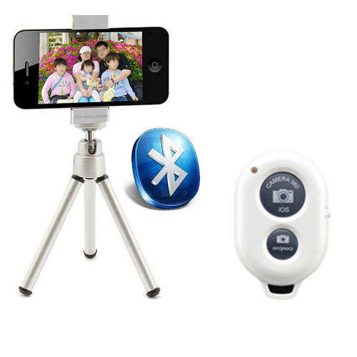 Smart Phone Selfie Kit Bluetooth - White