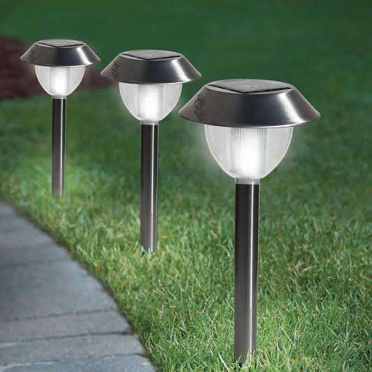 Solar - Garden Path Light Set Of 2