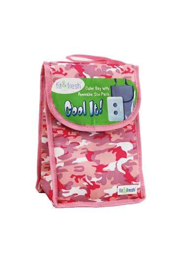 Camo Chilled Bag - Pink